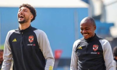 Percy Tau and Wessam Abou Ali